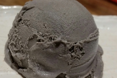 BLACK SESAME  ICE CREAM